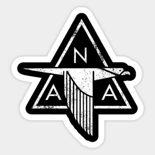 North American Aviation - NAA Logo Sticker